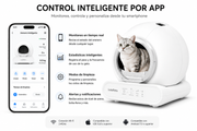 Arenero automático autolimpiable para gatos sin pellizcos | LeloPets C4