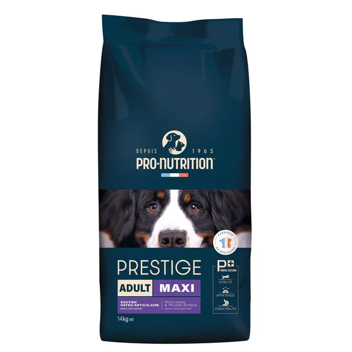 Pienso para perros adultos de razas grandes. Una bolsa de 14 kilogramos