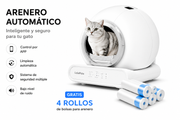Arenero automático autolimpiable para gatos sin pellizcos | LeloPets C4